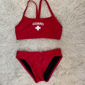 lifeguard bikini size XS